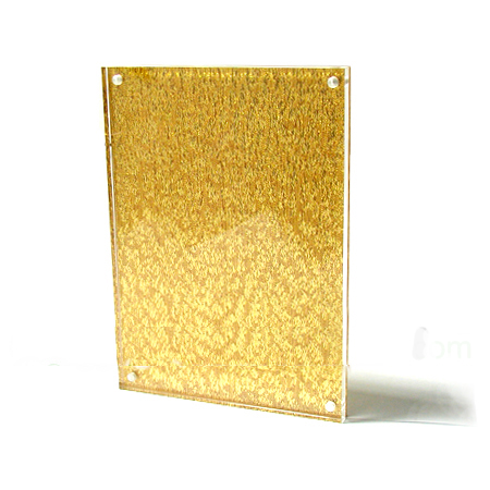 5R Golden Magnetic Acrylic Photo Frame, Photo Frame, promotional gifts