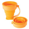 180ML Eco-friendly Folding Silicone Cup With Handle, Advertising Bottle | Cup, promotional gifts