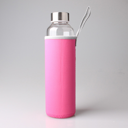 Portable Thermal Insulation Glass Bottles, Promotional Glass, promotional gifts