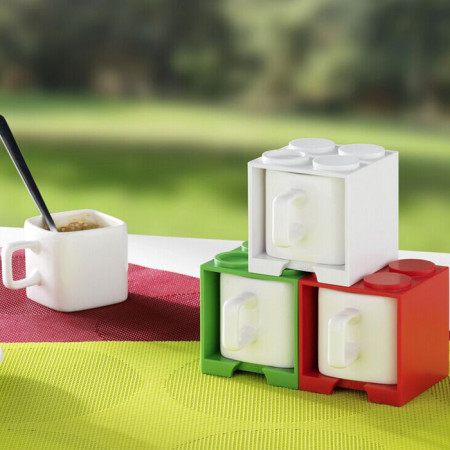 Cube Mug Mini Double, Ceramic Mug, promotional gifts