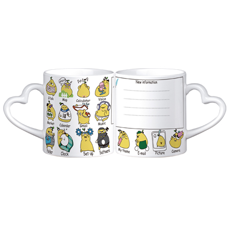 Memo Mug, Ceramic Mug, promotional gifts