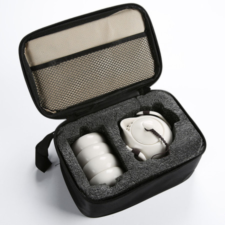 Portable Travel Tea Set, Ceramic Mug, promotional gifts