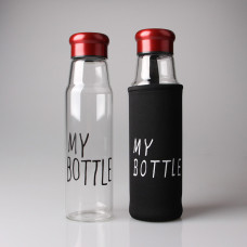 420ML Portable Thermal Insulation Glass Bottles