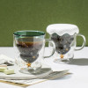 250ML Christmas-Tree Glass Mug, Promotional Glass, promotional gifts