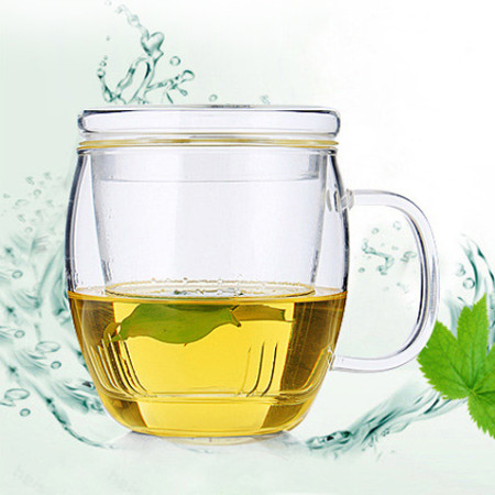 Glass Cup with Infuser, Promotional Glass, promotional gifts