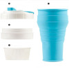 450ML Silicone Collapsible Coffee Cup, Advertising Bottle | Cup, promotional gifts
