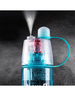 Water Spray Sports Bottle