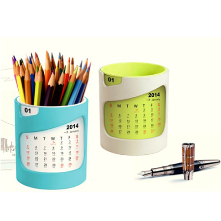 Calendar with Pen holder, Pen Stand, promotional gifts