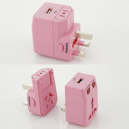 Multinational USB Adaptor, Adapter, promotional gifts
