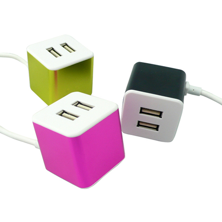 Cube USB Hub, Adapter, promotional gifts