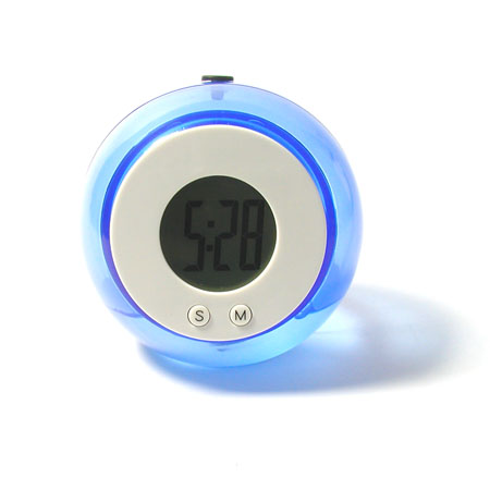 Hydroenergetic Electronic Clock, Watch And Clock, promotional gifts