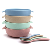 Straw Bowl with Spoon, Gifts Set, promotional gifts