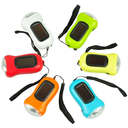 Green Solar Flashlight, Torch | Lighting, promotional gifts