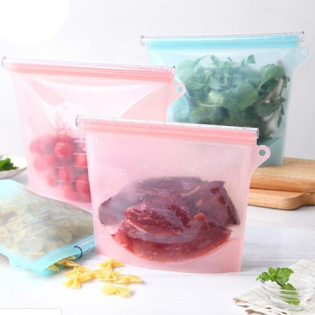 Reusable Silicone Food Storage Bag, Other Household Premiums, promotional gifts