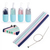Reusable Portable Collapsible Silicone Straws, Other Household Premiums, promotional gifts