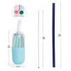 Reusable Portable Collapsible Silicone Straws, Other Household Premiums, promotional gifts