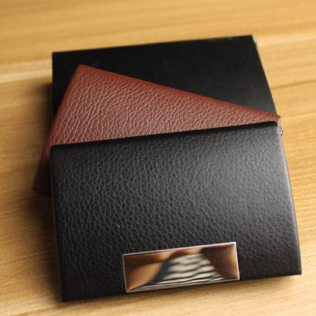 Leather Bag Gift Card, Business Card Holder, promotional gifts