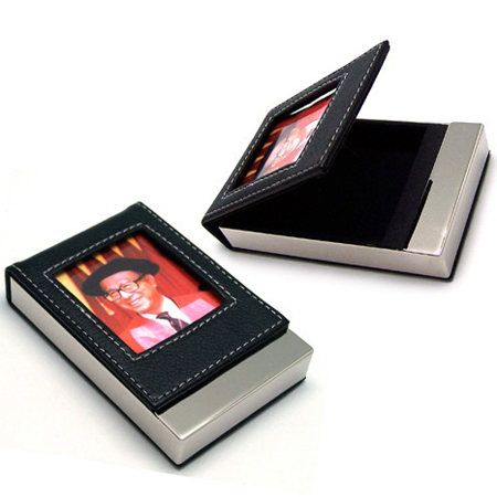 Leather Card Box, Business Card Holder, promotional gifts