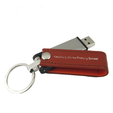USB Flash Memory, Leather USB Flash Drive, promotional gifts