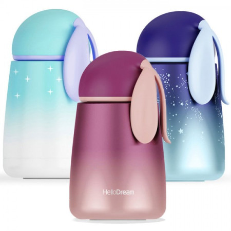 300ML Miniature Lop Mini Thermal Mug, Thermal Mug, promotional gifts