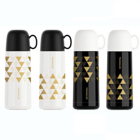 350ML Triangles Thermal Mug, Thermal Mug, promotional gifts
