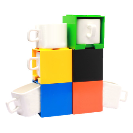 Cube Mug, Ceramic Mug, promotional gifts