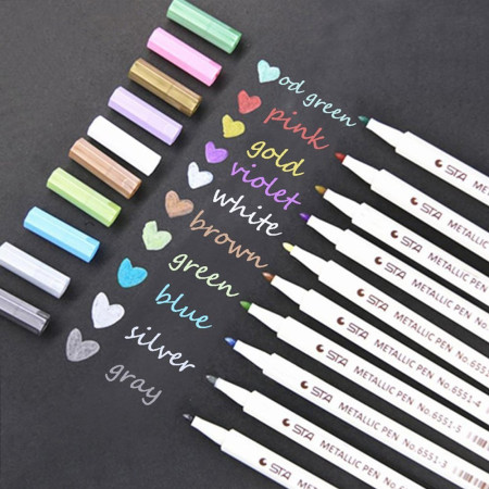 Metallic Pen, Highlighter And Markers, promotional gifts