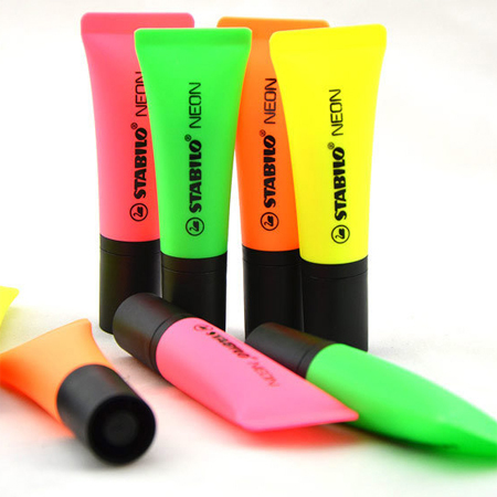 Creative Fluorescent Pen, Highlighter And Markers, promotional gifts
