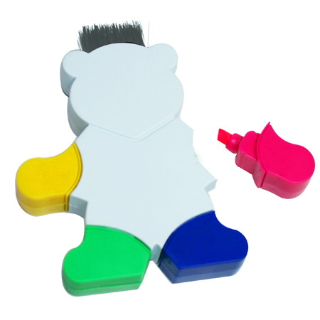 Highlighter with Broom, Highlighter And Markers, promotional gifts