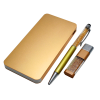 Charger Business Set, Metal USB Flash Drive, promotional gifts