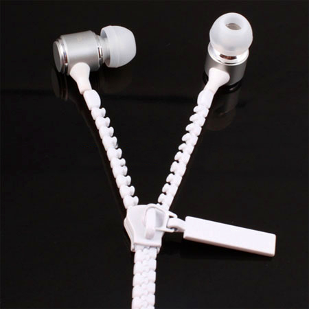 Zipper Earphone, Headphone, promotional gifts