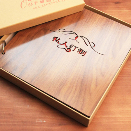 12 DIY Wood Scrapbook, Photo Frame, promotional gifts