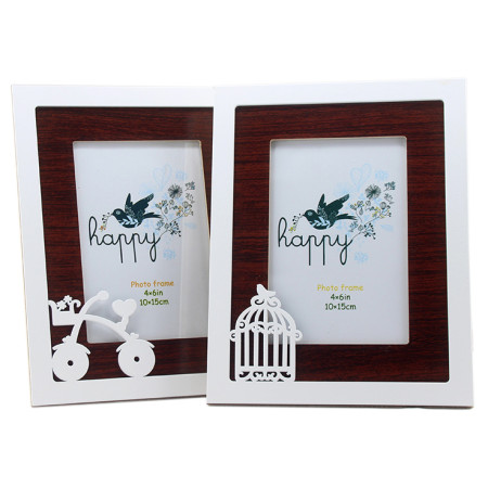 Hollow Wooden Photo Picture Frame, Photo Frame, promotional gifts