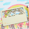 Wooden Postcard, Others Stationery, promotional gifts
