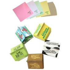 Milk Box Style Memo Pads Milk Box Style Memo Pads