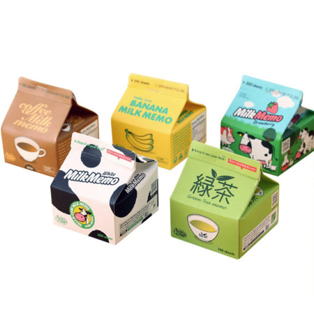 Milk Box Style Memo Pads, Sticky Notes, promotional gifts