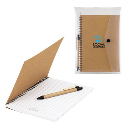 Notebook, Wooden Pens, promotional gifts