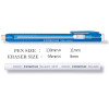 Push-pull Automatic Eraser, Others Stationery, promotional gifts