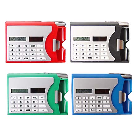 Calculator With Card Holder, Business Card Holder, promotional gifts