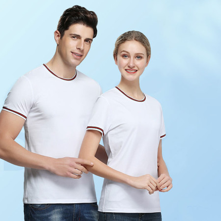 Threaded Collar T Shirt, T-Shirts, promotional gifts