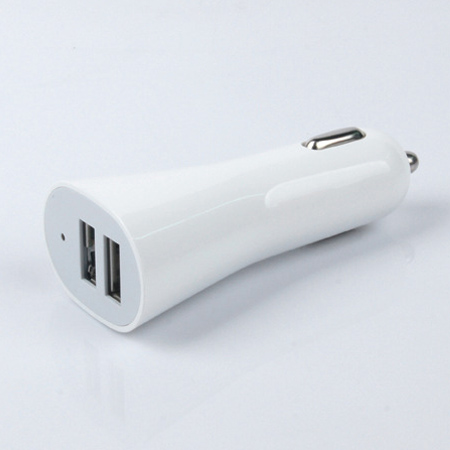 Dual-port USB Car Charger, Adapter, promotional gifts