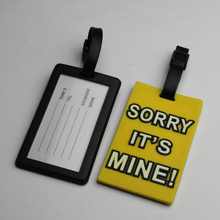 Soft Luggage Tag, Luggage Accessaries, promotional gifts