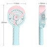 Foldable Handheld USB Humidifier Fan, Electronic Fan, promotional gifts
