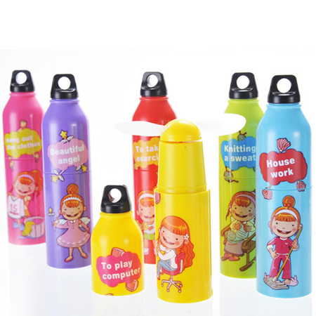 Bottle Shape Mini Fan, Electronic Fan, promotional gifts