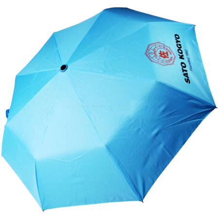 21-inch 3 Folding Automatic Umbrella - Solid, Straight Umbrella, promotional gifts