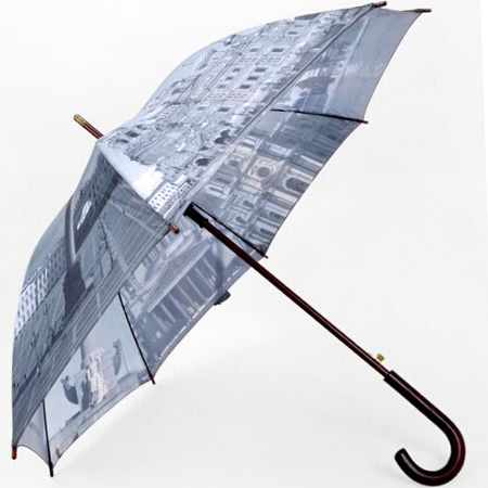Color 30-inch Golf Umbrella, Straight Umbrella, promotional gifts
