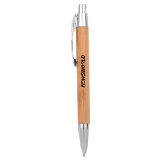 Bamboo Barrel Promotional Pen