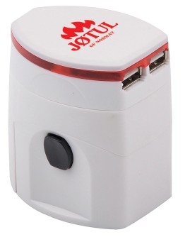 Travel Adapter with USB Port