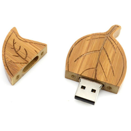 Wooden Leaf USB, Wooden USB Flash Drive, promotional gifts